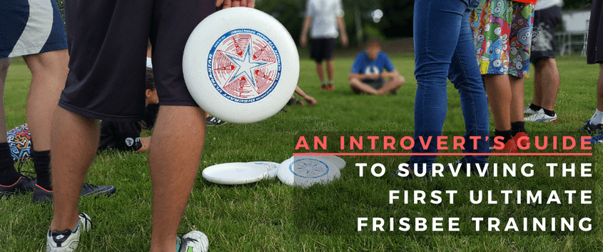 ultimate frisbee first training
