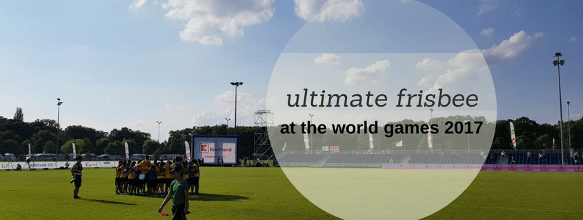 ultimate frisbee world games 2017