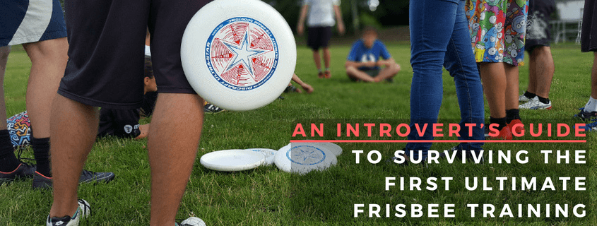 ultimate frisbee first training