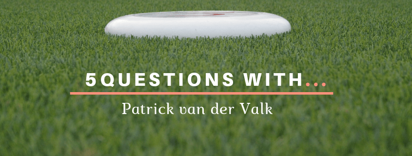 5 questions with Patrick van der Valk