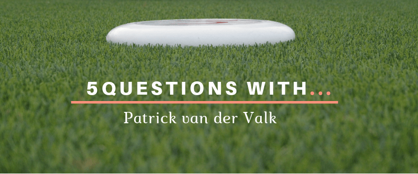 5 questions with Patrick van der Valk