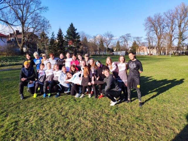 U20 Women's Ultimate Frisbee team for JJUC2022