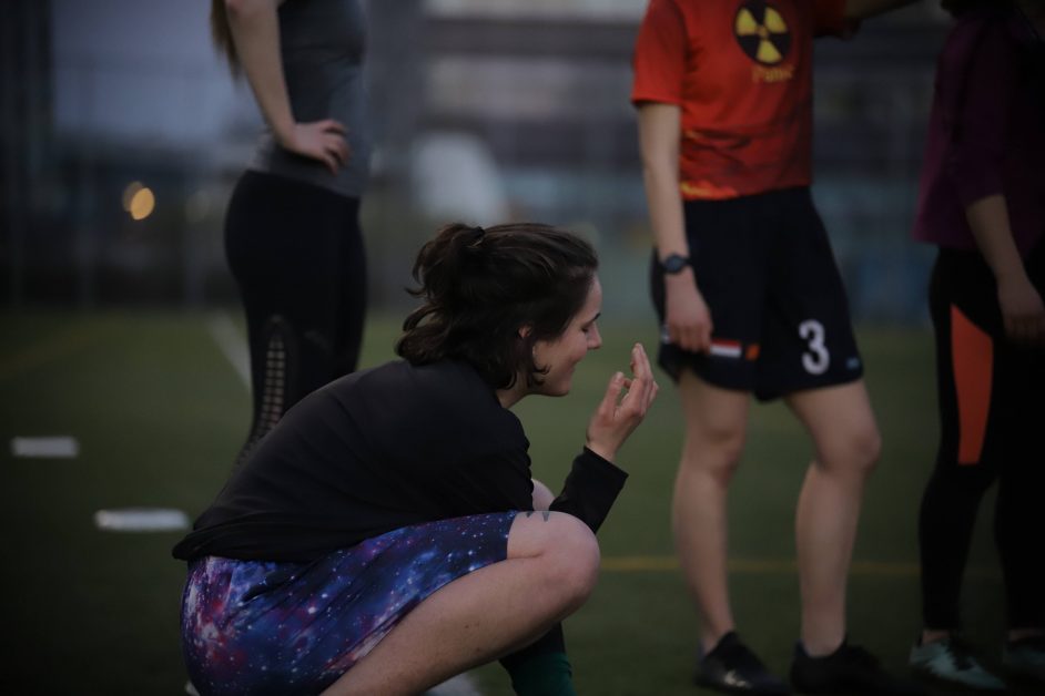 women's ultimate - Coaching is difficult sometimes