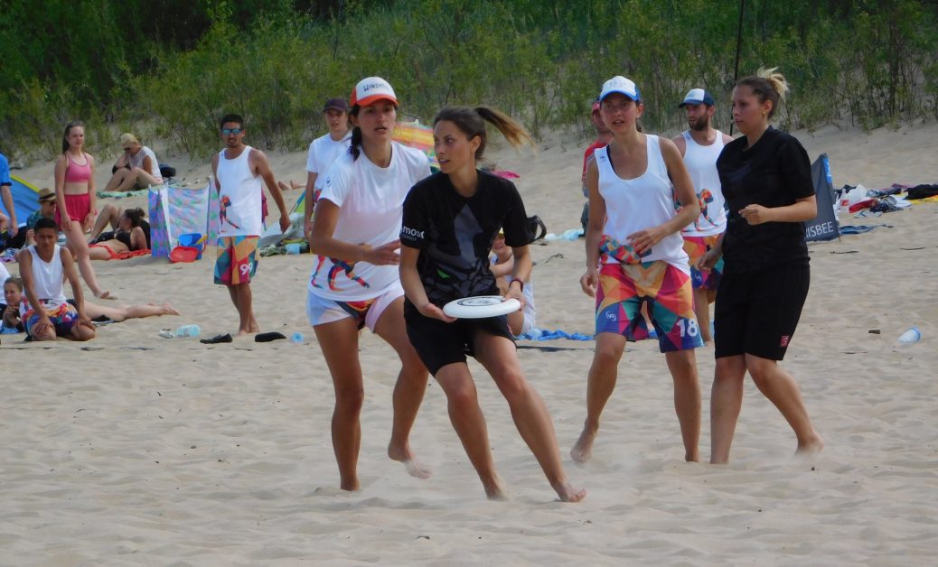 beach ultimate frisbee introvert
