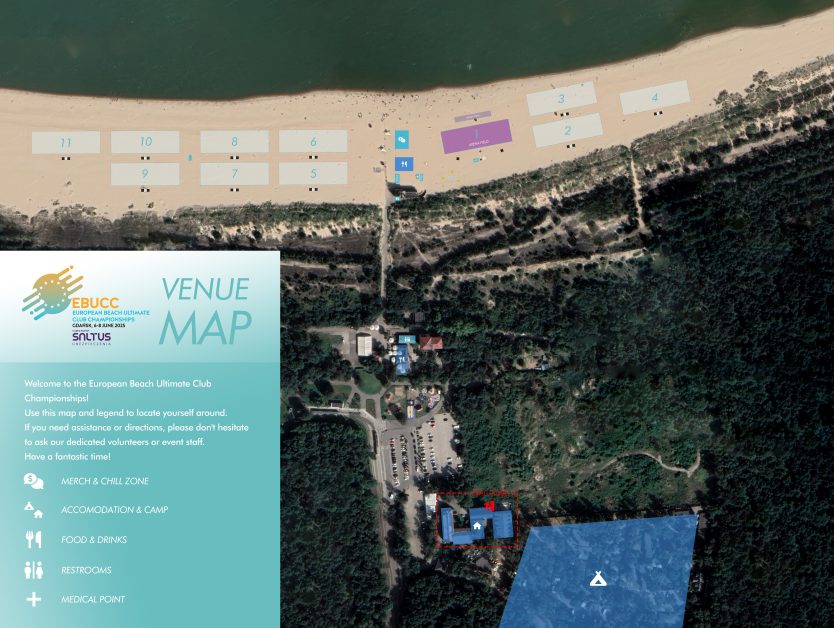EBUCC 2025 venue map